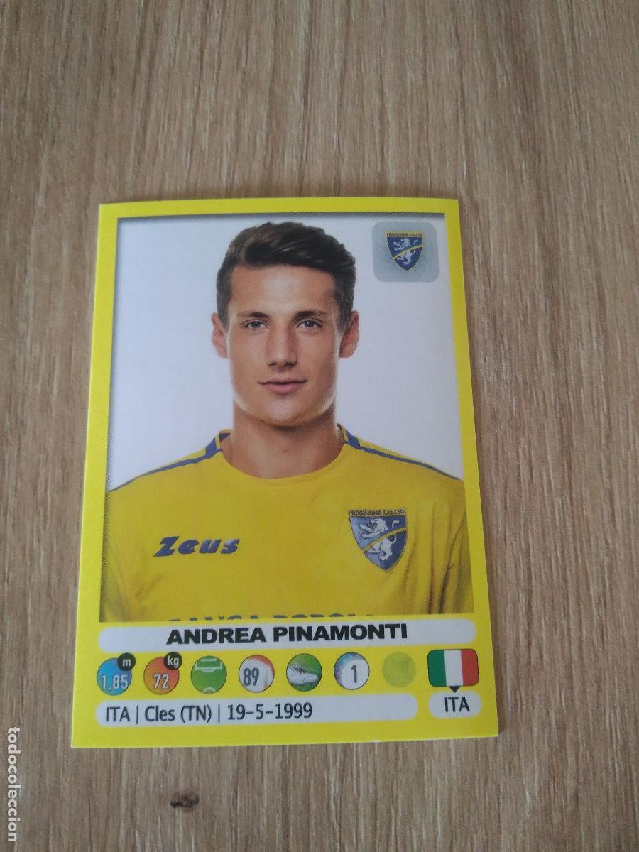 Cromos de f&uacute;tbol: 194 ANDREA PINAMONTI FROSINONE CROMO FUTBOL PANINI LIGA ITALIA 18-19 CALCIATORI 2018-2019