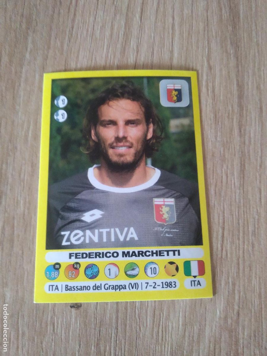 Cromos de f&uacute;tbol: 201 FEDERICO MARCHETTI GENOA CROMO FUTBOL PANINI LIGA ITALIA 18-19 CALCIATORI 2018-2019