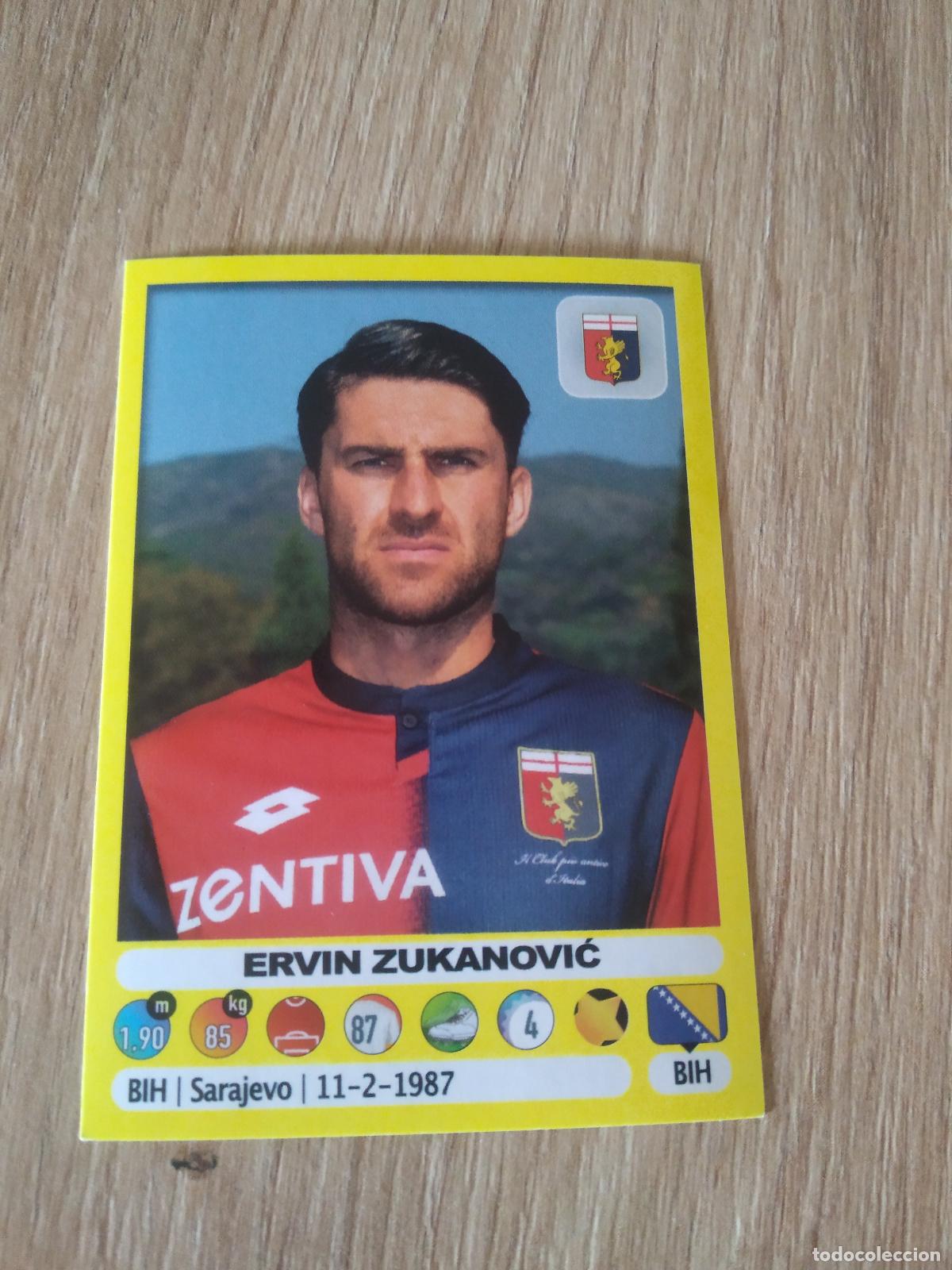 Cromos de f&uacute;tbol: 205 ERVIN ZUKANOVIC GENOA CROMO FUTBOL PANINI LIGA ITALIA 18-19 CALCIATORI 2018-2019