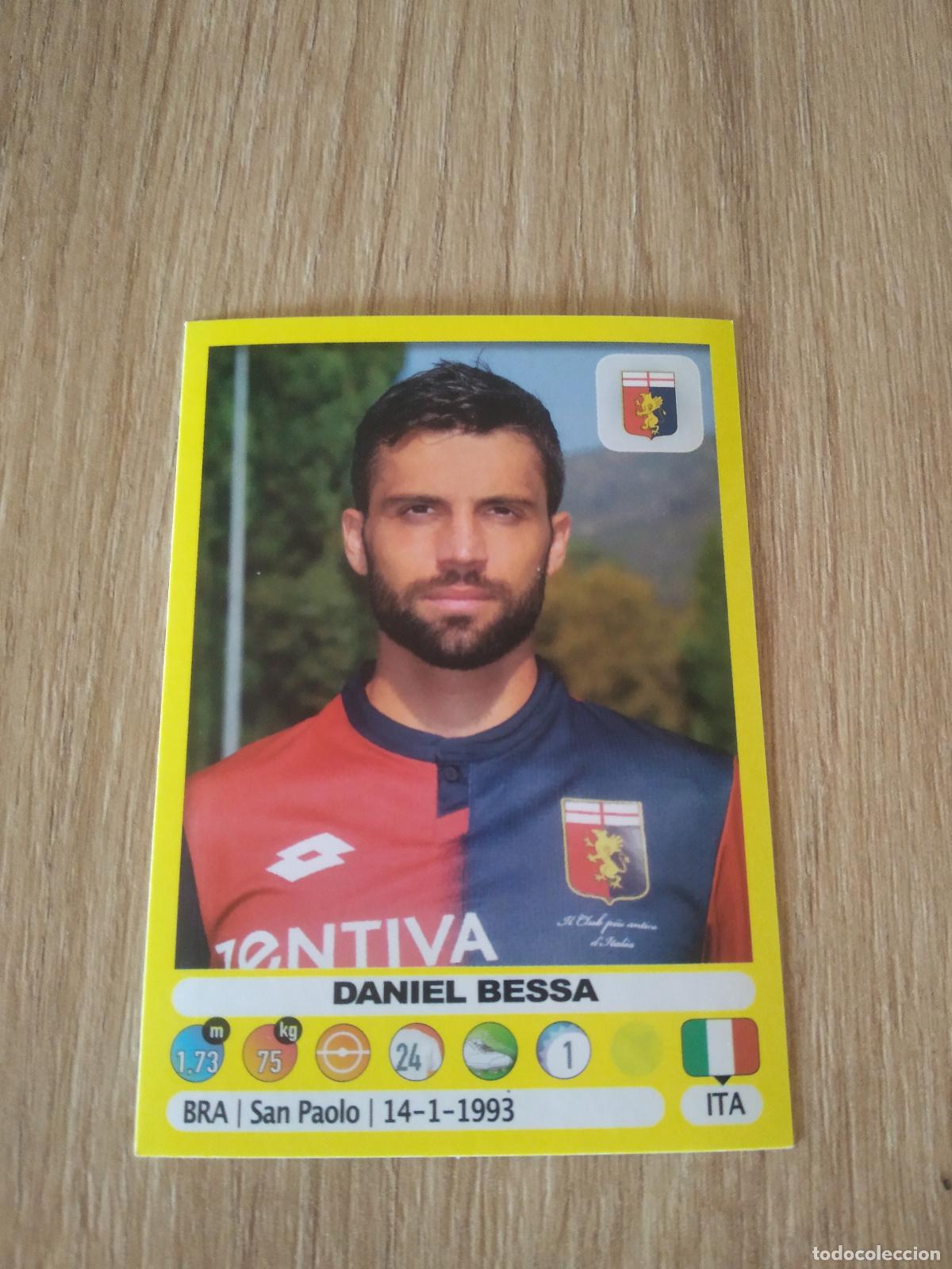Cromos de f&uacute;tbol: 213 DANIEL BESSA GENOA CROMO FUTBOL PANINI LIGA ITALIA 18-19 CALCIATORI 2018-2019