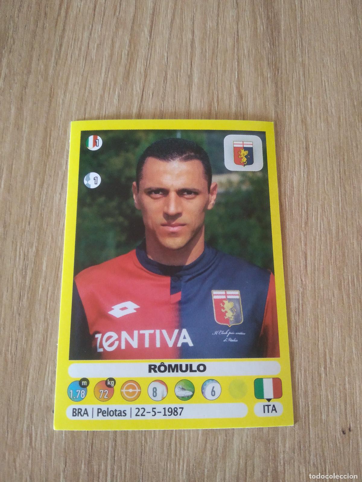 Cromos de f&uacute;tbol: 214 ROMULO GENOA CROMO FUTBOL PANINI LIGA ITALIA 18-19 CALCIATORI 2018-2019