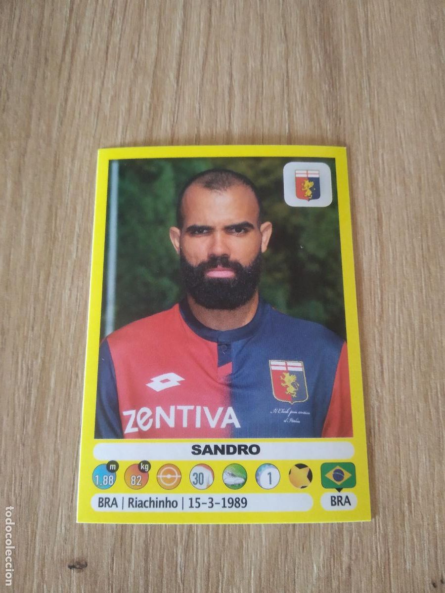 Cromos de f&uacute;tbol: 215 SANDRO GENOA CROMO FUTBOL PANINI LIGA ITALIA 18-19 CALCIATORI 2018-2019