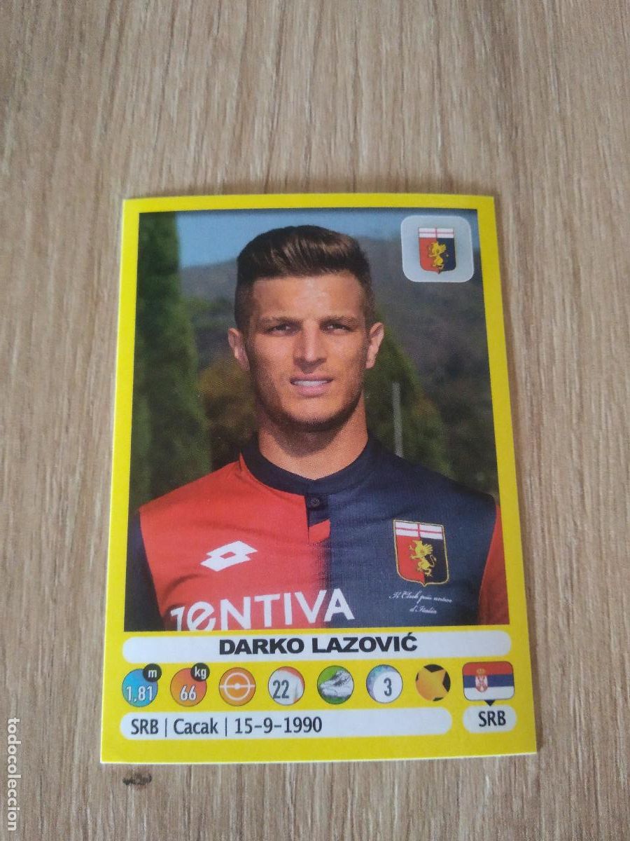 Cromos de f&uacute;tbol: 218 DARKO LAZOVIC GENOA CROMO FUTBOL PANINI LIGA ITALIA 18-19 CALCIATORI 2018-2019