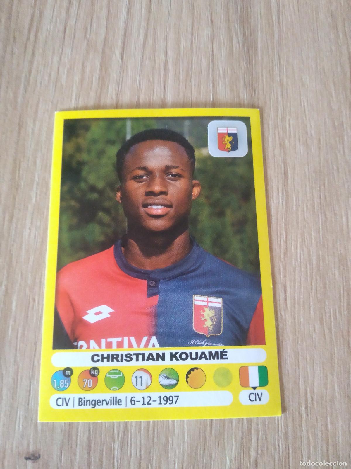 Cromos de f&uacute;tbol: 221 CHRISTIAN KOUAME GENOA CROMO FUTBOL PANINI LIGA ITALIA 18-19 CALCIATORI 2018-2019