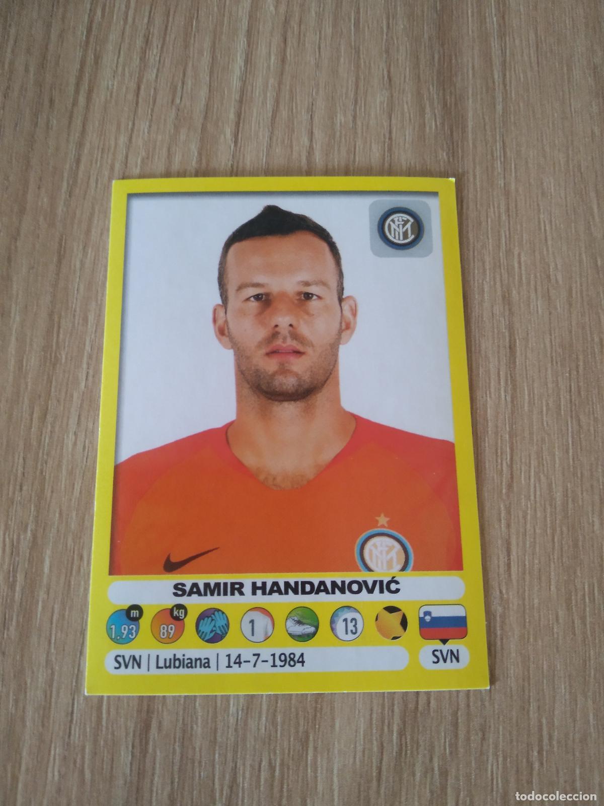 Cromos de f&uacute;tbol: 229 SAMIR HANDANOVIC INTER MILAN CROMO FUTBOL PANINI LIGA ITALIA 18-19 CALCIATORI 2018-2019
