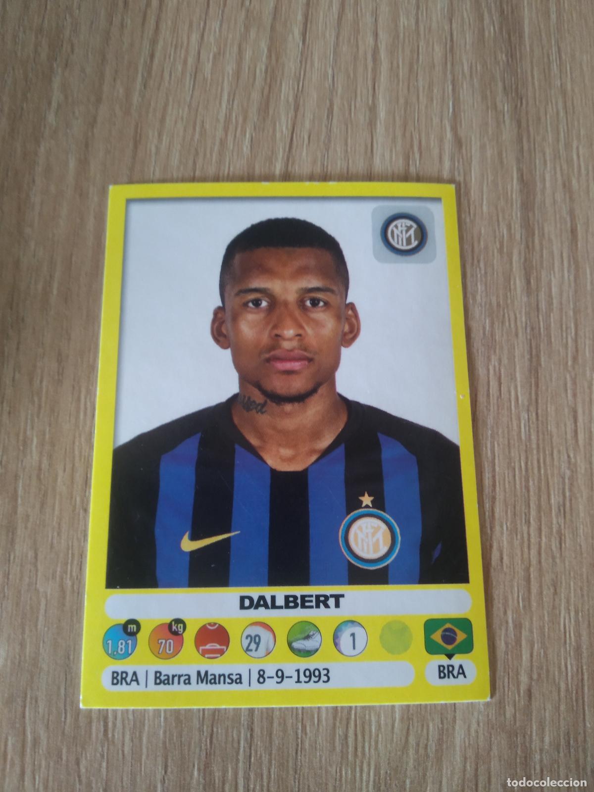 Cromos de f&uacute;tbol: 239 DALBERT INTER MILAN CROMO FUTBOL PANINI LIGA ITALIA 18-19 CALCIATORI 2018-2019