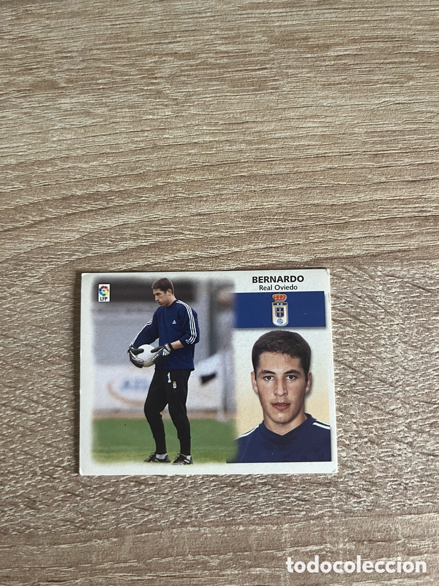 Cromos de f&uacute;tbol: BERNARDO LIGA ESTE EDICIONES ESTE 1999 2000 99 00 REAL OVIEDO