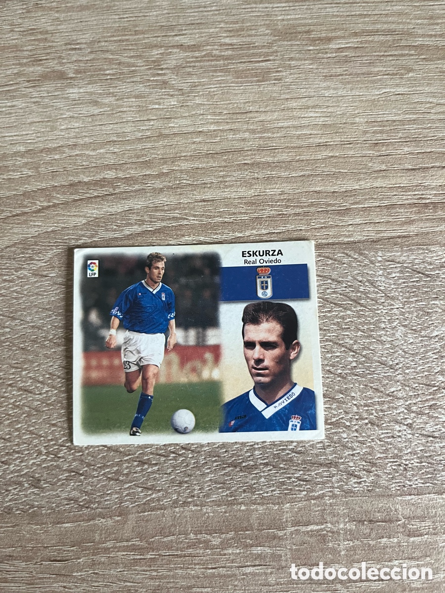 Cromos de f&uacute;tbol: ESKURZA LIGA ESTE EDICIONES ESTE 1999 2000 99 00 REAL OVIEDO