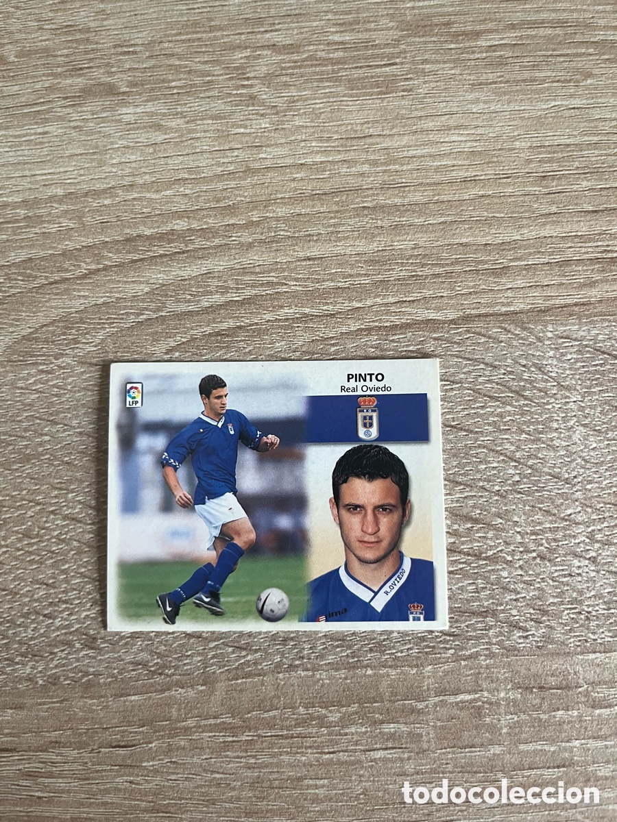 Cromos de f&uacute;tbol: PINTO LIGA ESTE EDICIONES ESTE 1999 2000 99 00 REAL OVIEDO
