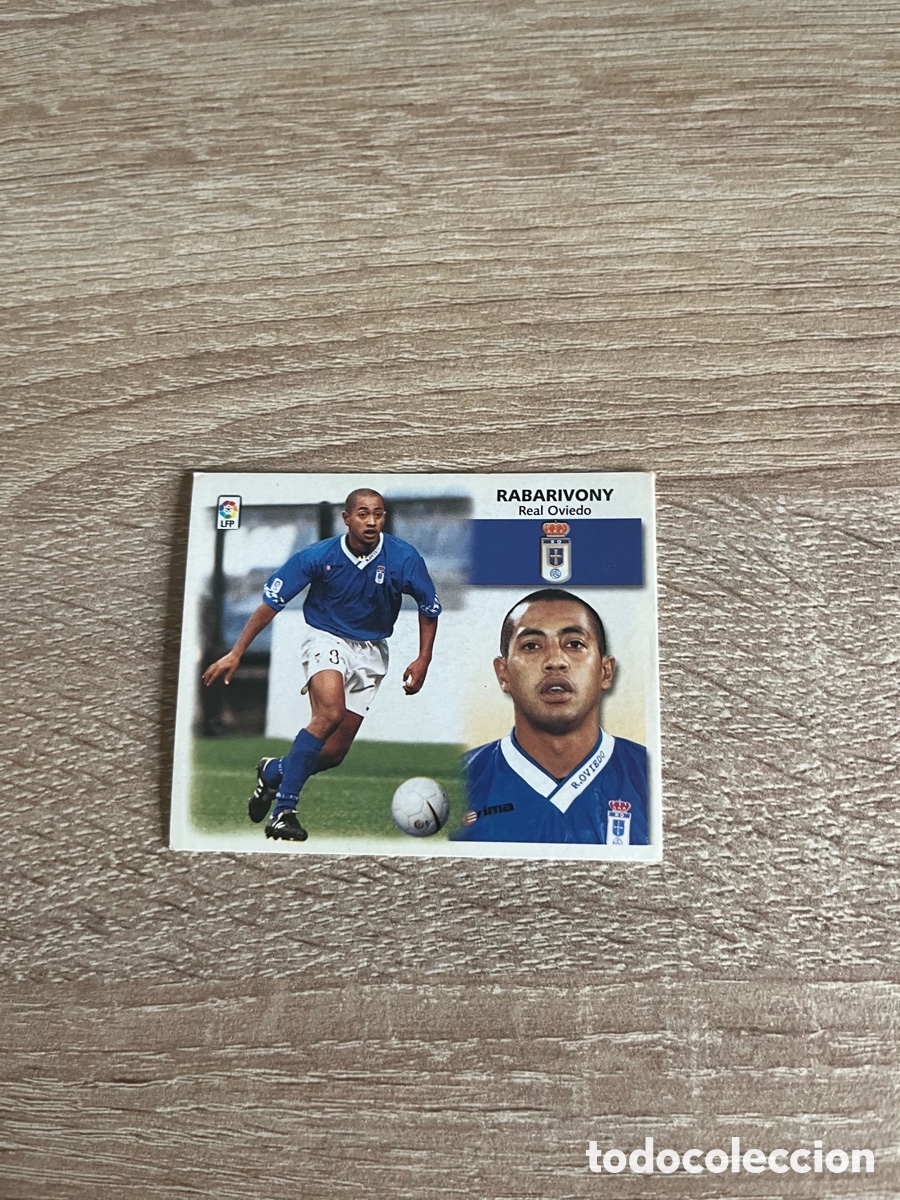 Cromos de f&uacute;tbol: RABARIVONY LIGA ESTE EDICIONES ESTE 1999 2000 99 00 REAL OVIEDO