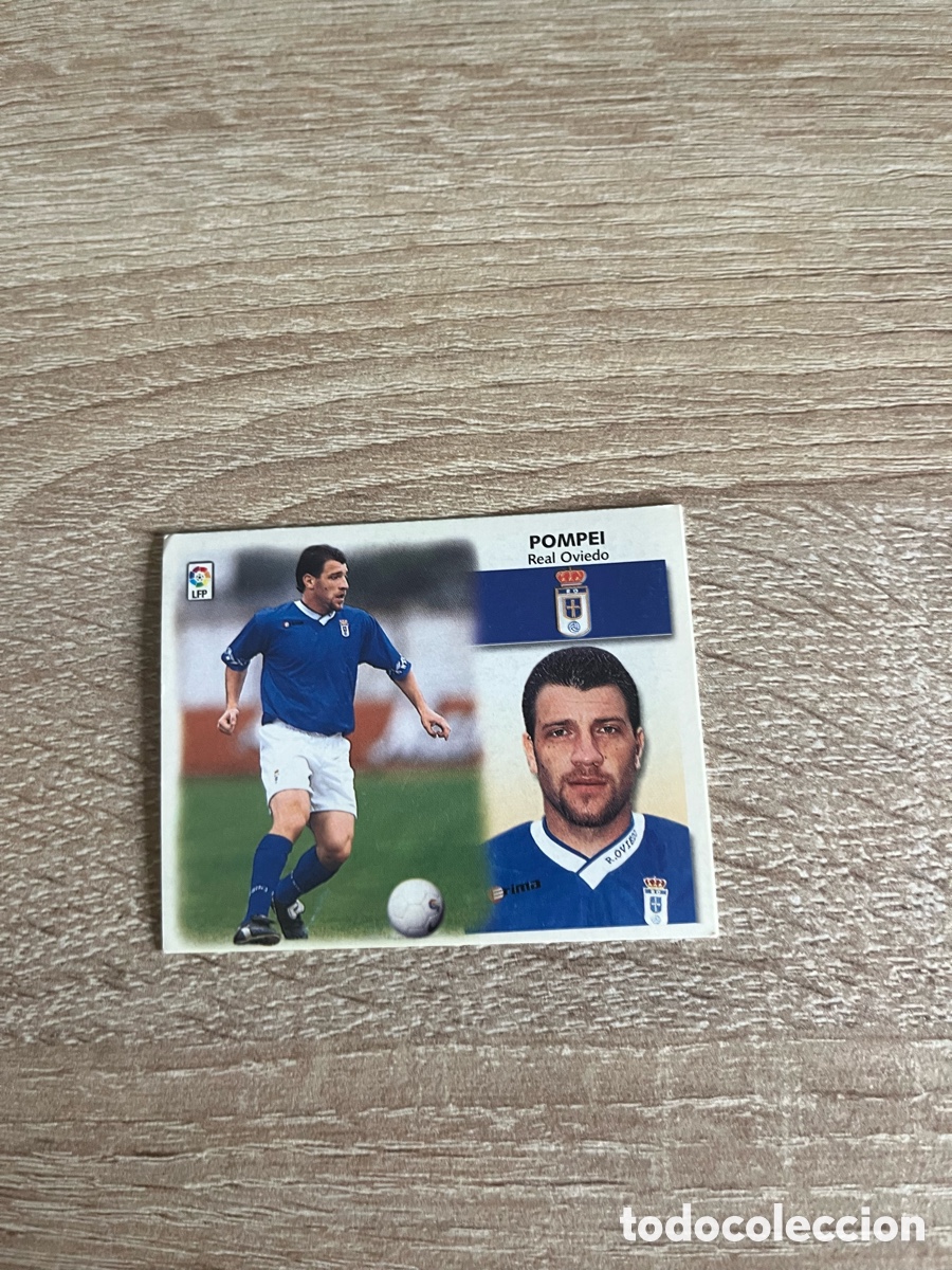 Cromos de f&uacute;tbol: POMPEI LIGA ESTE EDICIONES ESTE 1999 2000 99 00 REAL OVIEDO