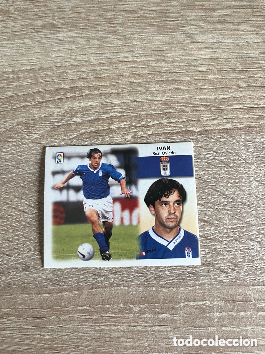 Cromos de f&uacute;tbol: IVAN LIGA ESTE EDICIONES ESTE 1999 2000 99 00 REAL OVIEDO