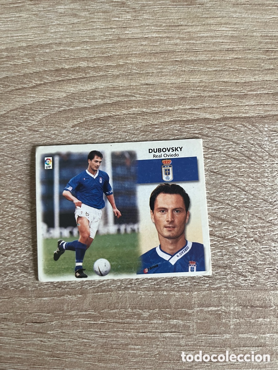 Cromos de f&uacute;tbol: DUBOVSKY LIGA ESTE EDICIONES ESTE 1999 2000 99 00 REAL OVIEDO