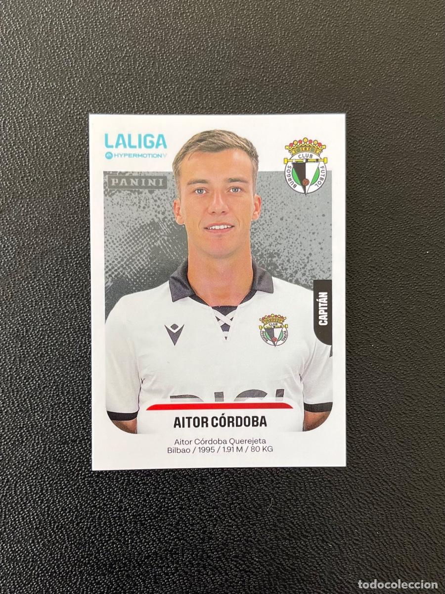 Cromos de f&uacute;tbol: 65 AITOR C&Oacute;RDOBA BURGOS CF LA LIGA HYPERMOTION 2025 2026 PANINI 25 26