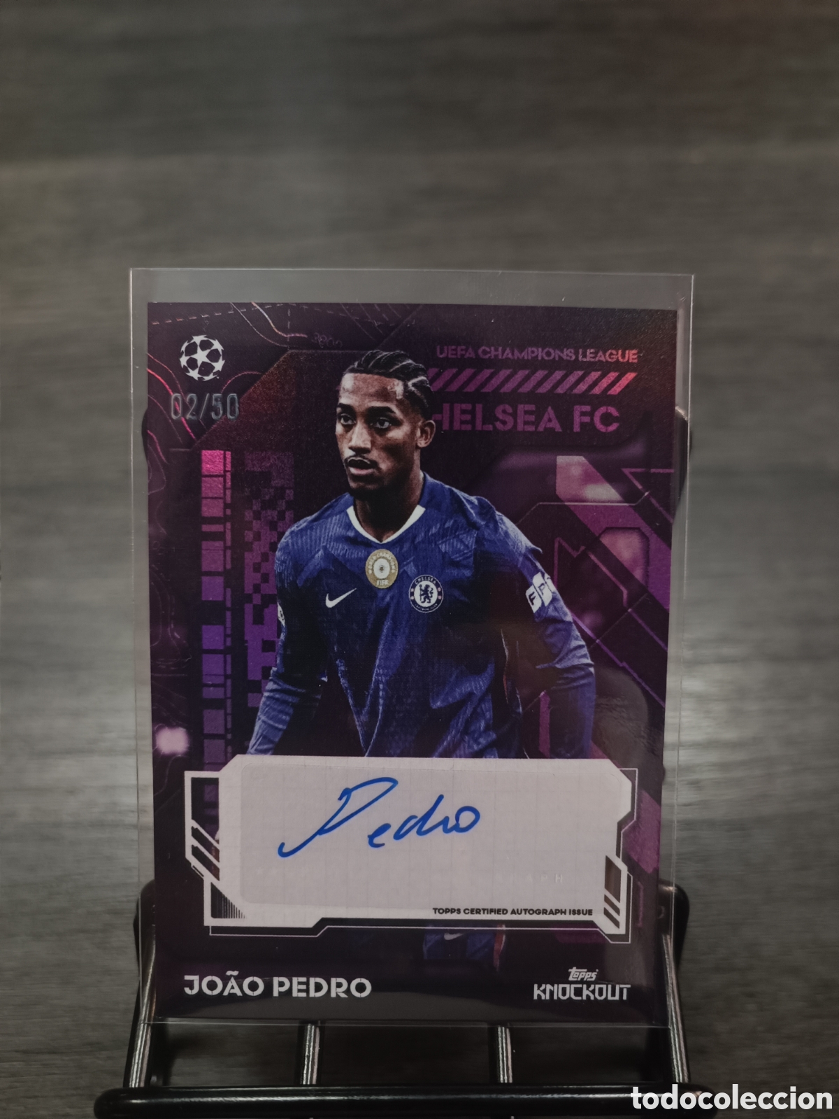 Cromos de f&uacute;tbol: /50 Auto Jo&atilde;o Pedro Topps