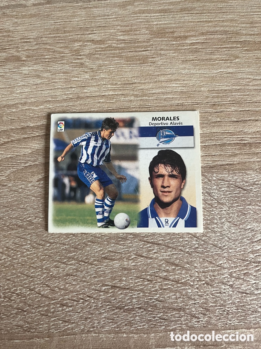 Cromos de f&uacute;tbol: MORALES LIGA ESTE EDICIONES ESTE 1999 2000 99 00 ALAV&Eacute;S