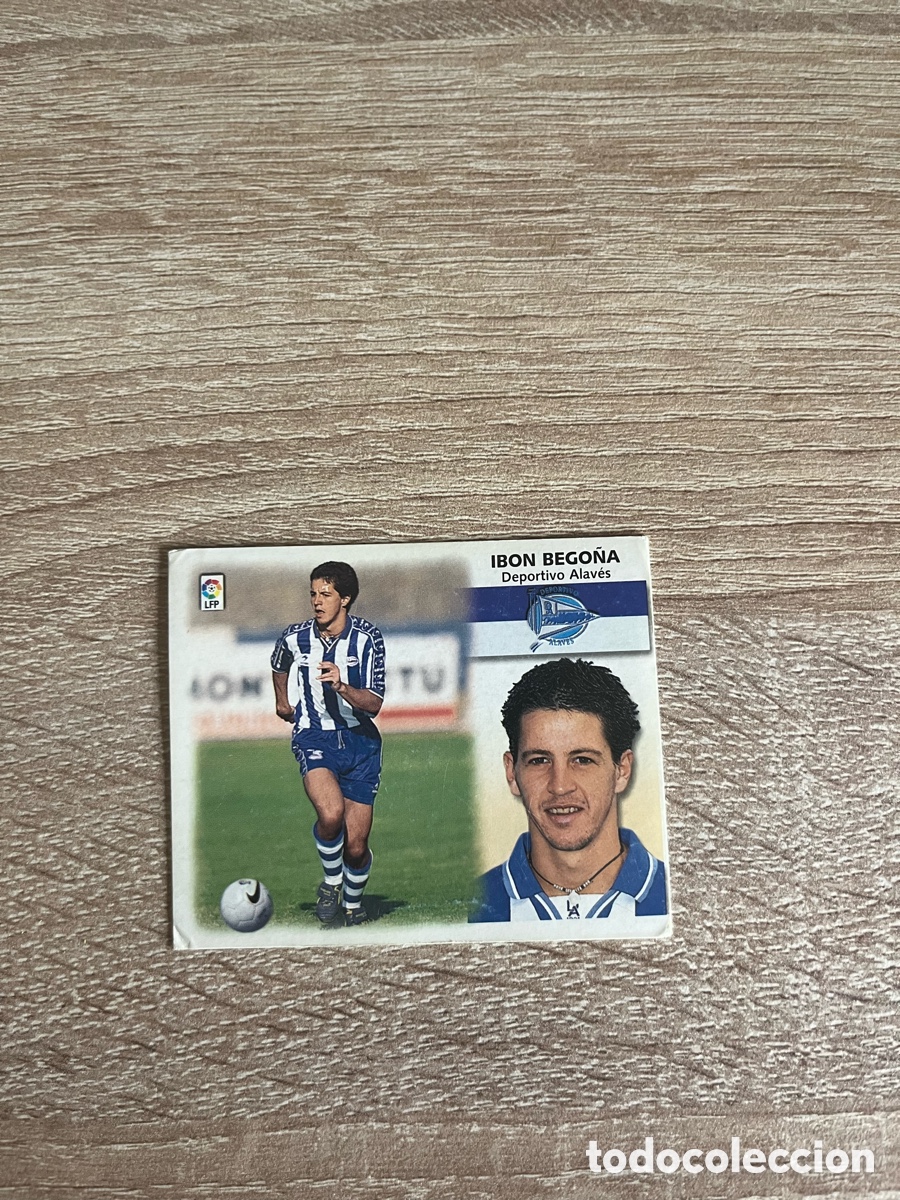 Cromos de f&uacute;tbol: IBON BEGO&Ntilde;A LIGA ESTE EDICIONES ESTE 1999 2000 99 00 ALAV&Eacute;S