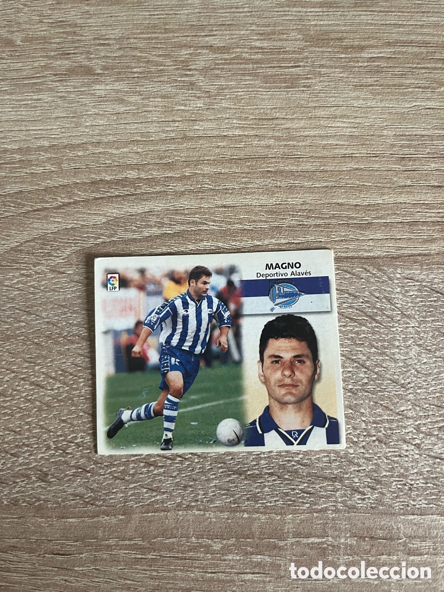 Cromos de f&uacute;tbol: MAGNO LIGA ESTE EDICIONES ESTE 1999 2000 99 00 ALAV&Eacute;S