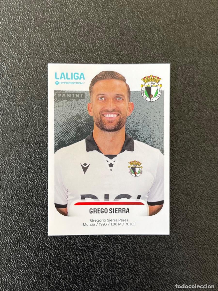Cromos de f&uacute;tbol: 66 GREGO SIERRA BURGOS CF LA LIGA HYPERMOTION 2025 2026 PANINI 25 26