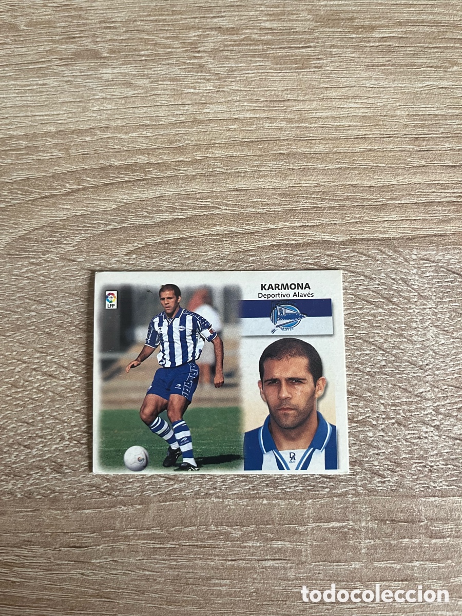 Cromos de f&uacute;tbol: KARMONA LIGA ESTE EDICIONES ESTE 1999 2000 99 00 ALAV&Eacute;S