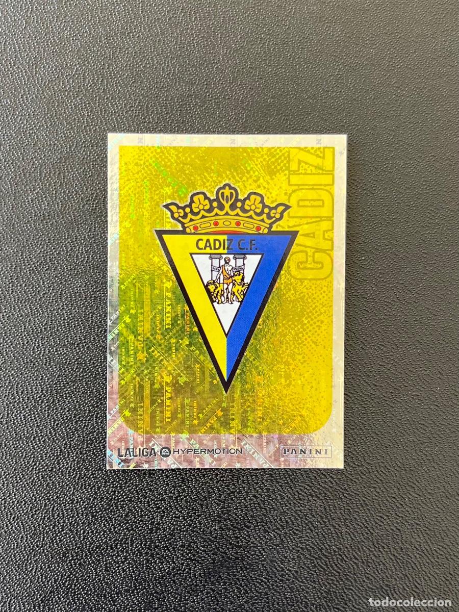 Cromos de f&uacute;tbol: 78 ESCUDO C&Aacute;DIZ CF LA LIGA HYPERMOTION 2025 2026 PANINI 25 26