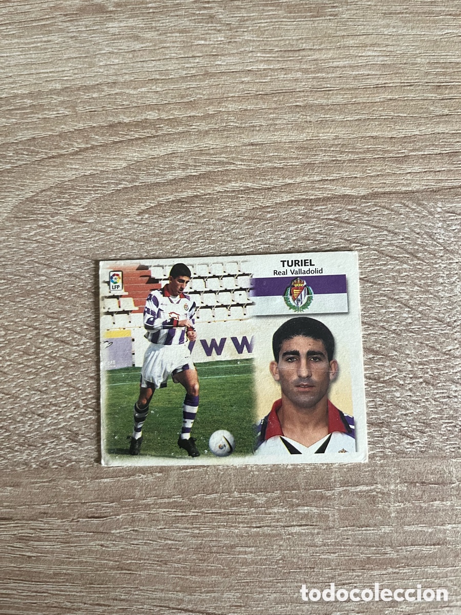 Cromos de f&uacute;tbol: TURIEL LIGA ESTE EDICIONES ESTE 1999 2000 99 00 REAL VALLADOLID