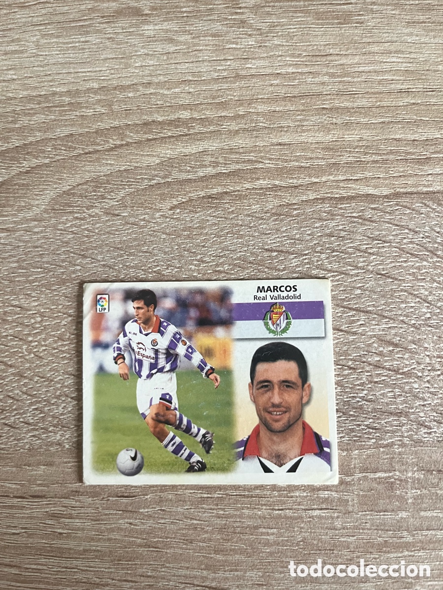 Cromos de f&uacute;tbol: MARCOS LIGA ESTE EDICIONES ESTE 1999 2000 99 00 REAL VALLADOLID