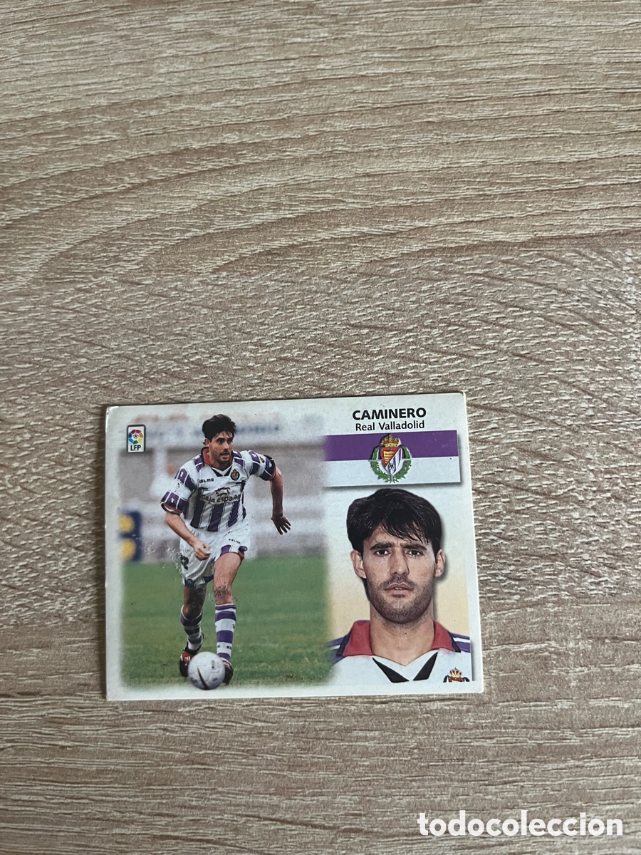 Cromos de f&uacute;tbol: CAMINERO LIGA ESTE EDICIONES ESTE 1999 2000 99 00 REAL VALLADOLID