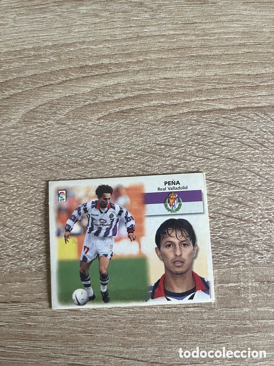 Cromos de f&uacute;tbol: PE&Ntilde;A LIGA ESTE EDICIONES ESTE 1999 2000 99 00 REAL VALLADOLID