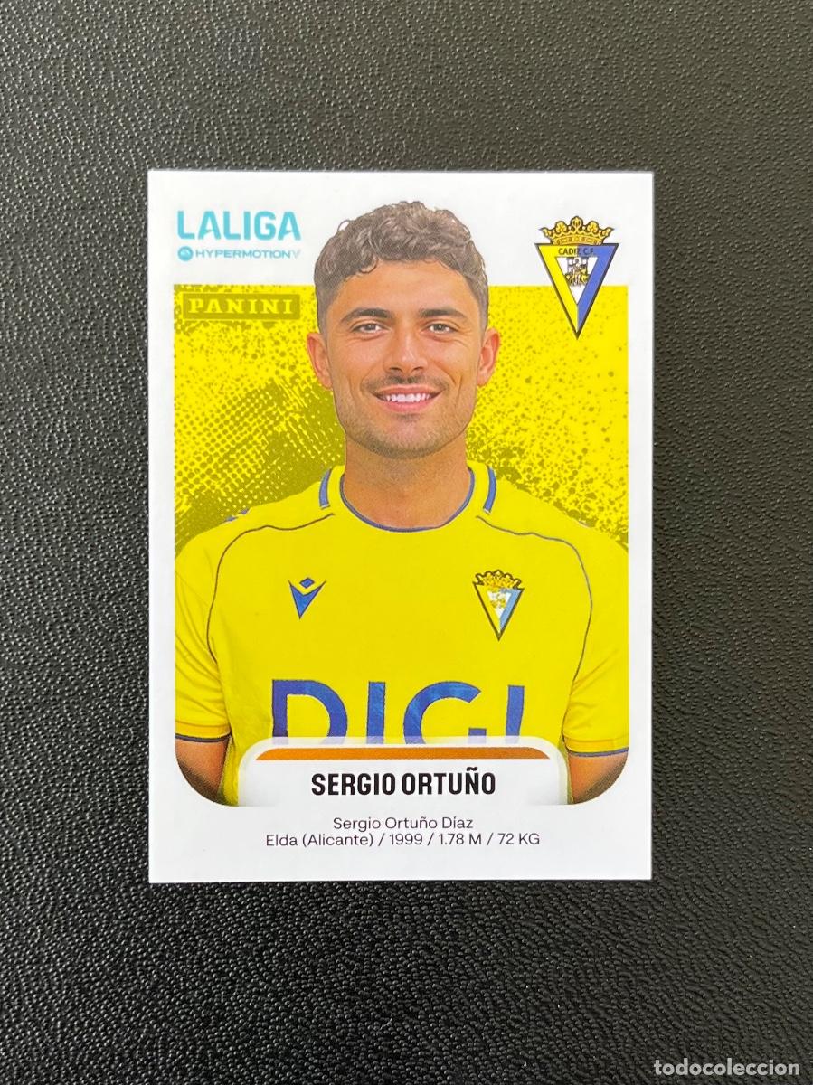 Cromos de f&uacute;tbol: 90 SERGIO ORTU&Ntilde;O C&Aacute;DIZ CF LA LIGA HYPERMOTION 2025 2026 PANINI 25 26