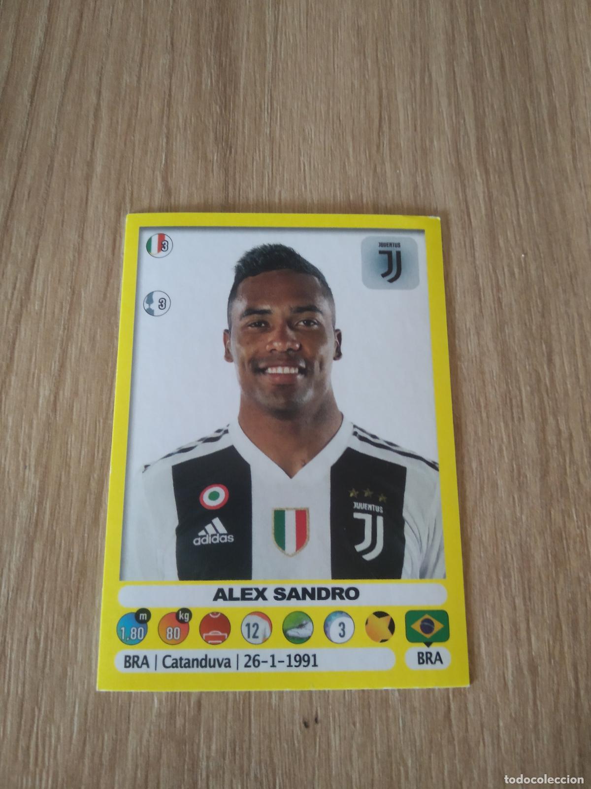 Fu&szlig;ball-Sticker: 268 ALEX SANDRO JUVENTUS TURIN CROMO FUTBOL PANINI LIGA ITALIA 18-19 CALCIATORI 2018-2019