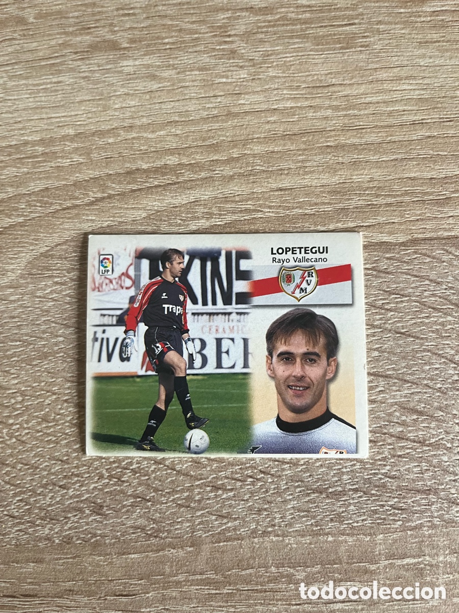 Fu&szlig;ball-Sticker: LOPETEGUI LIGA ESTE EDICIONES ESTE 1999 2000 99 00 RAYO VALLECANO