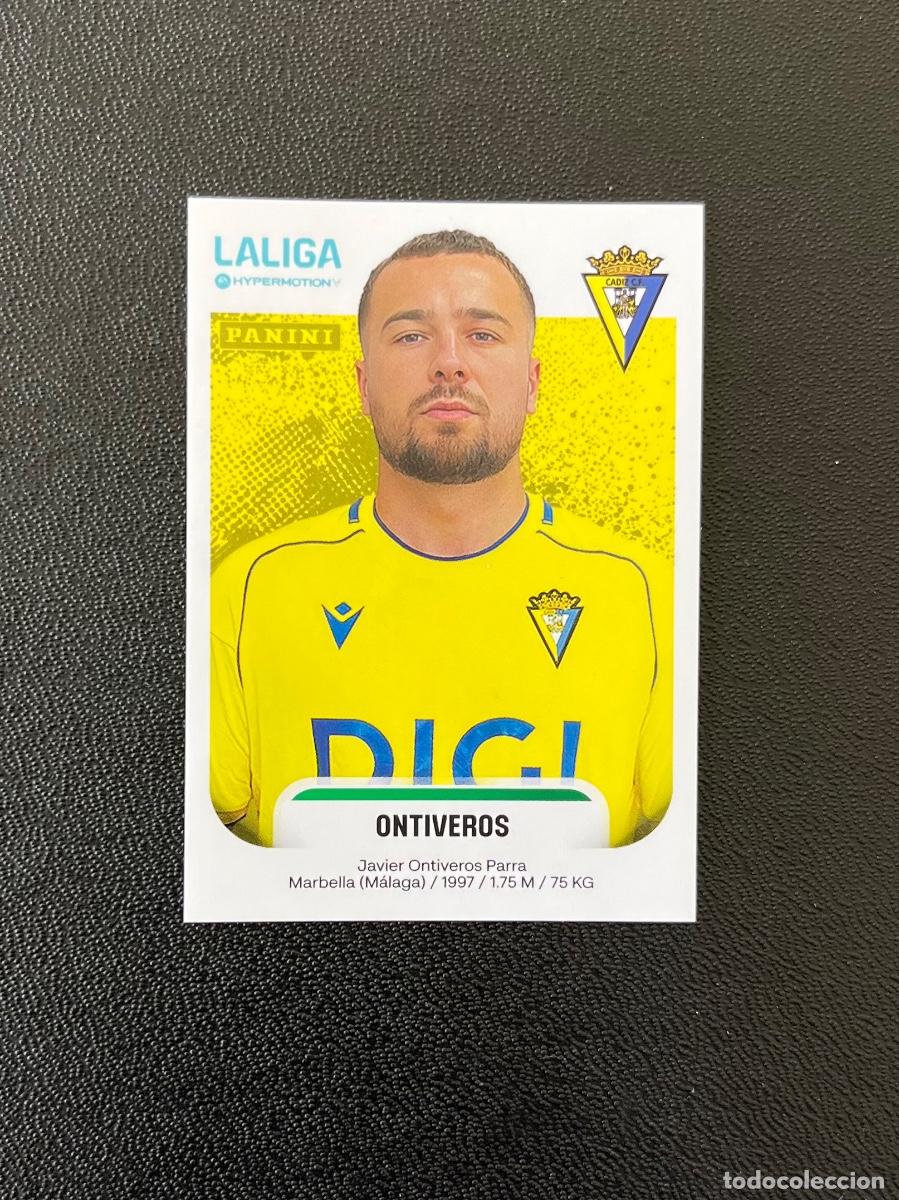 Fu&szlig;ball-Sticker: 94 ONTIVEROS C&Aacute;DIZ CF LA LIGA HYPERMOTION 2025 2026 PANINI 25 26