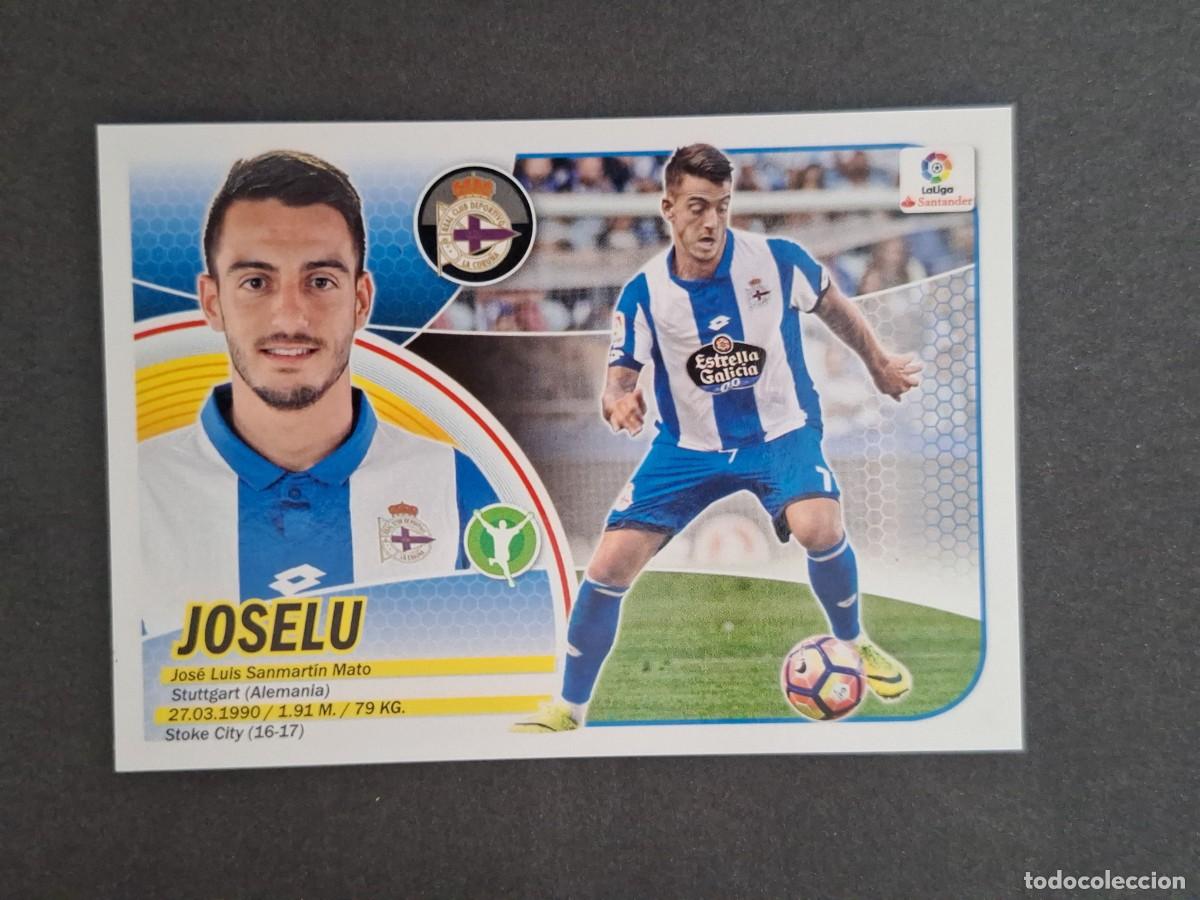 Fu&szlig;ball-Sticker: L3 JOSELU DEPORTIVO DE LA CORU&Ntilde;A COLOCA LIGA ESTE 2016 2017 16 17 NUNCA PEGADO SIN PEGAR