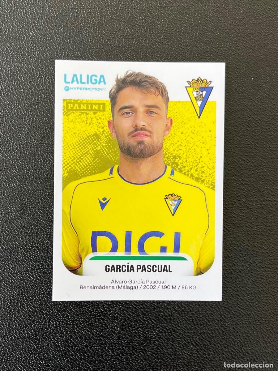 Fu&szlig;ball-Sticker: 95 GARC&Iacute;A PASCUAL C&Aacute;DIZ CF LA LIGA HYPERMOTION 2025 2026 PANINI 25 26