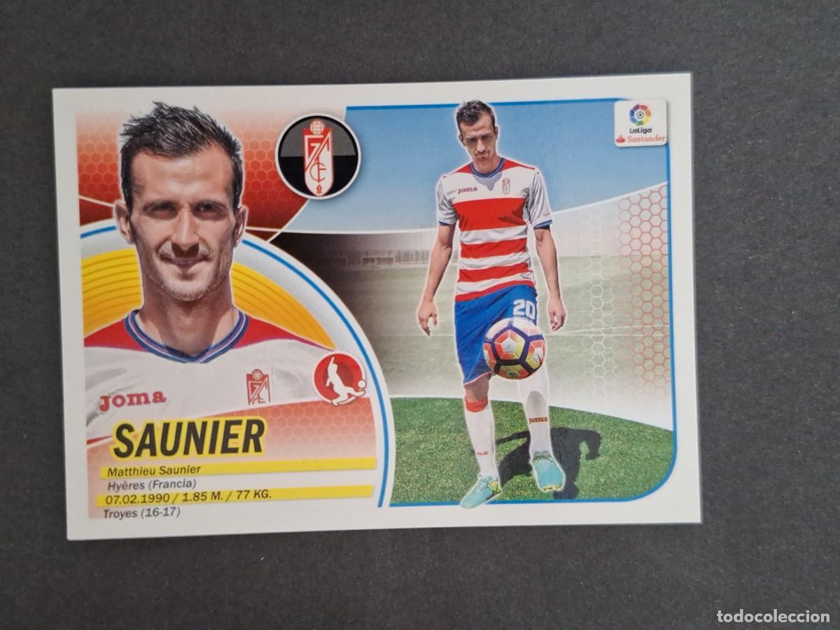 Fu&szlig;ball-Sticker: L3 SAUNIER GRANADA C. F. COLOCA LIGA ESTE 2016 2017 16 17 NUNCA PEGADO SIN PEGAR