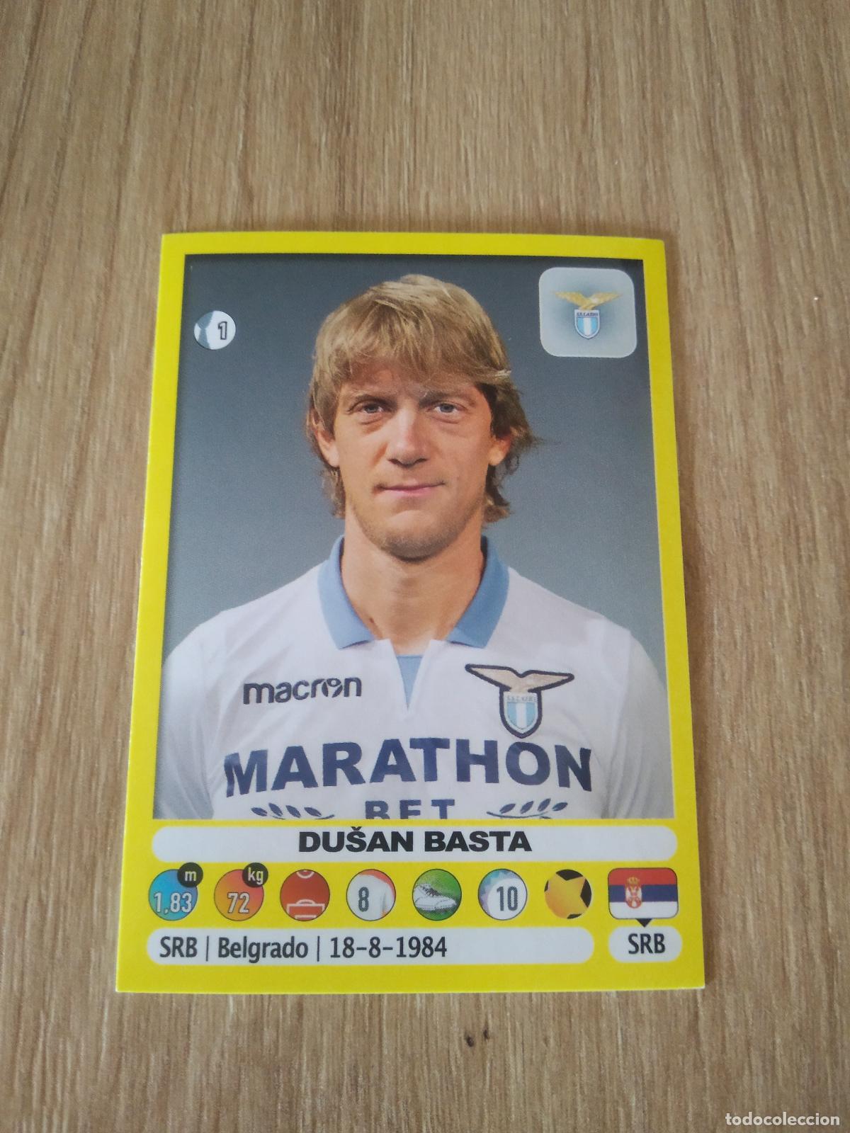 Cromos de f&uacute;tbol: 296 DUSAN BASTA LAZIO CROMO FUTBOL PANINI LIGA ITALIA 18-19 CALCIATORI 2018-2019