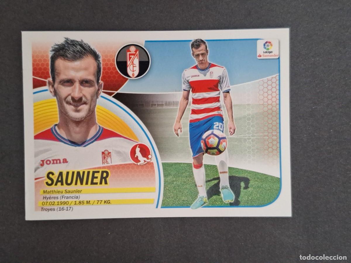 Cromos de f&uacute;tbol: L3 SAUNIER GRANADA C. F. COLOCA LIGA ESTE 2016 2017 16 17 NUNCA PEGADO SIN PEGAR