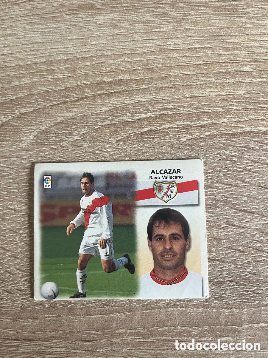 Cromos de f&uacute;tbol: ALCAZAR LIGA ESTE EDICIONES ESTE 1999 2000 99 00 RAYO VALLECANO