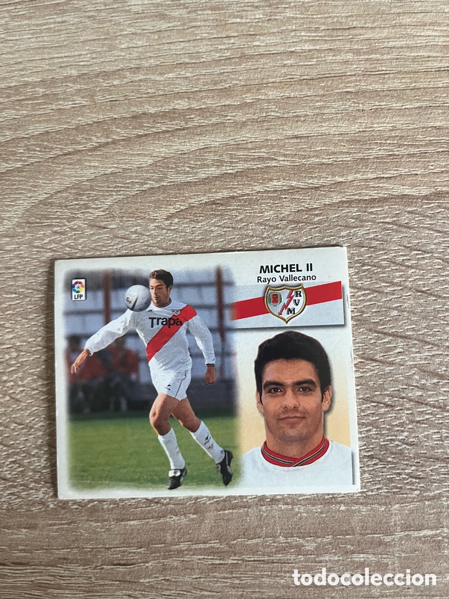 Cromos de f&uacute;tbol: M&Iacute;CHEL II LIGA ESTE EDICIONES ESTE 1999 2000 99 00 RAYO VALLECANO