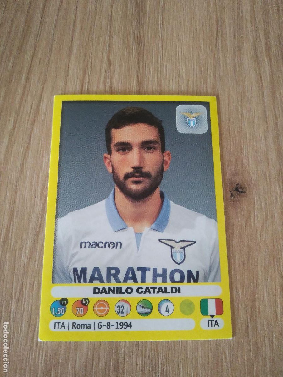 Cromos de f&uacute;tbol: 298 DANILO CATALDI LAZIO CROMO FUTBOL PANINI LIGA ITALIA 18-19 CALCIATORI 2018-2019