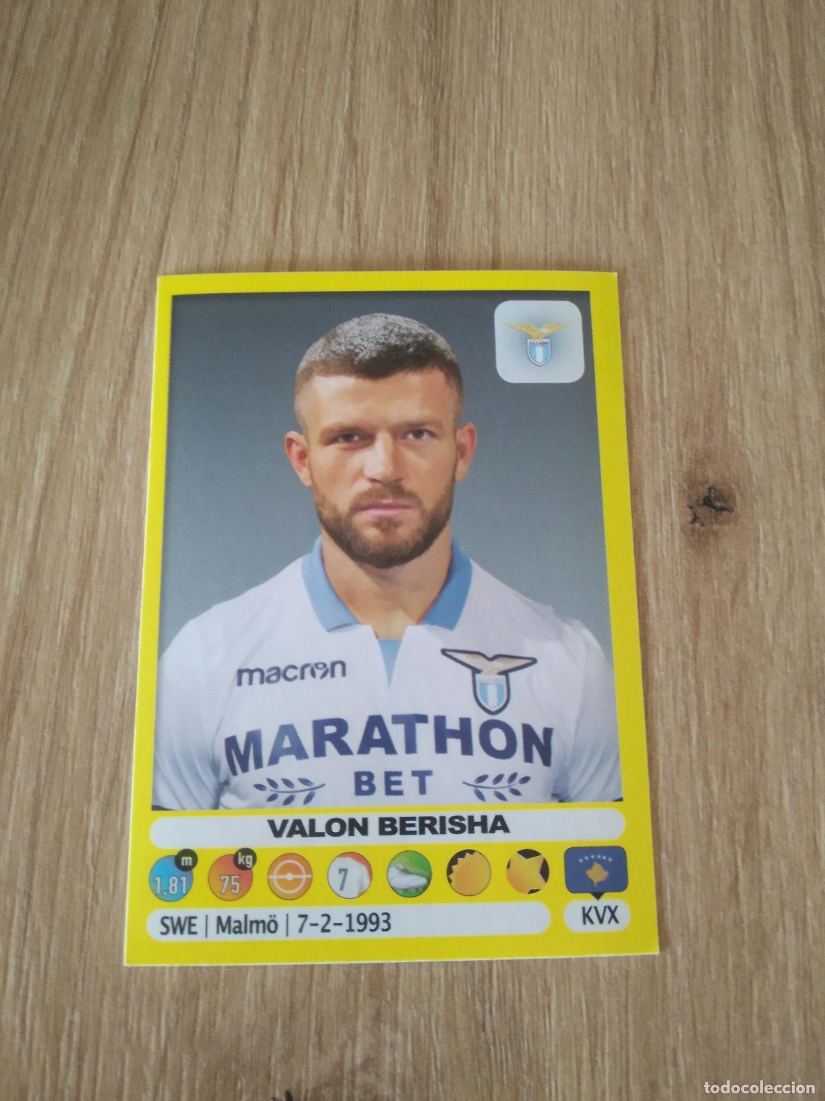 Cromos de f&uacute;tbol: 303 VALON BERISHA LAZIO CROMO FUTBOL PANINI LIGA ITALIA 18-19 CALCIATORI 2018-2019