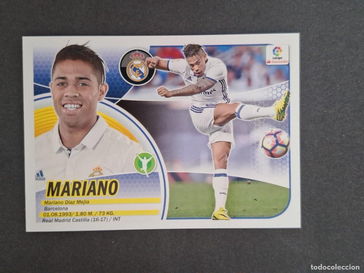 Cromos de f&uacute;tbol: L3 MARIANO REAL MADRID COLOCA LIGA ESTE 2016 2017 16 17 NUNCA PEGADO SIN PEGAR
