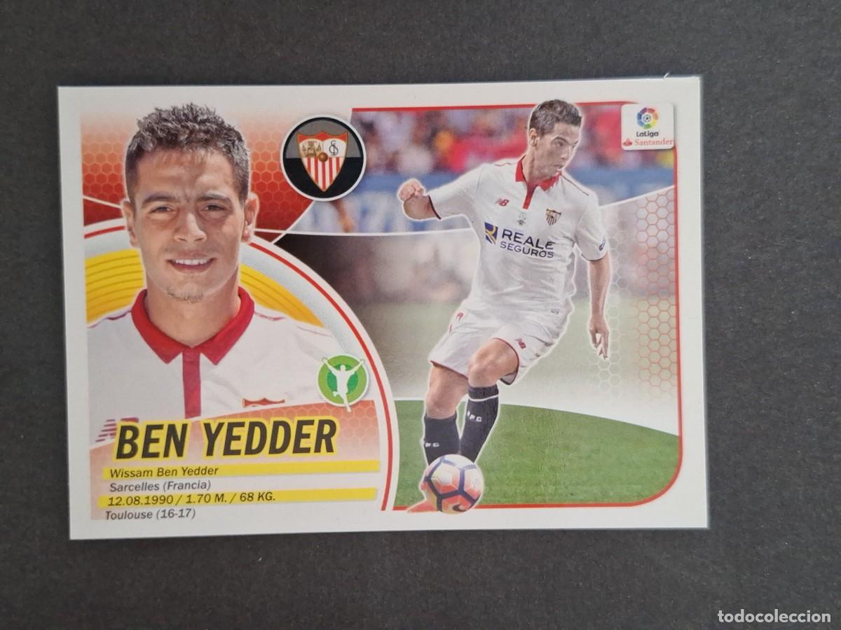 Cromos de f&uacute;tbol: L3 BEN YEDDER SEVILLA F. C. COLOCA LIGA ESTE 2016 2017 16 17 NUNCA PEGADO SIN PEGAR