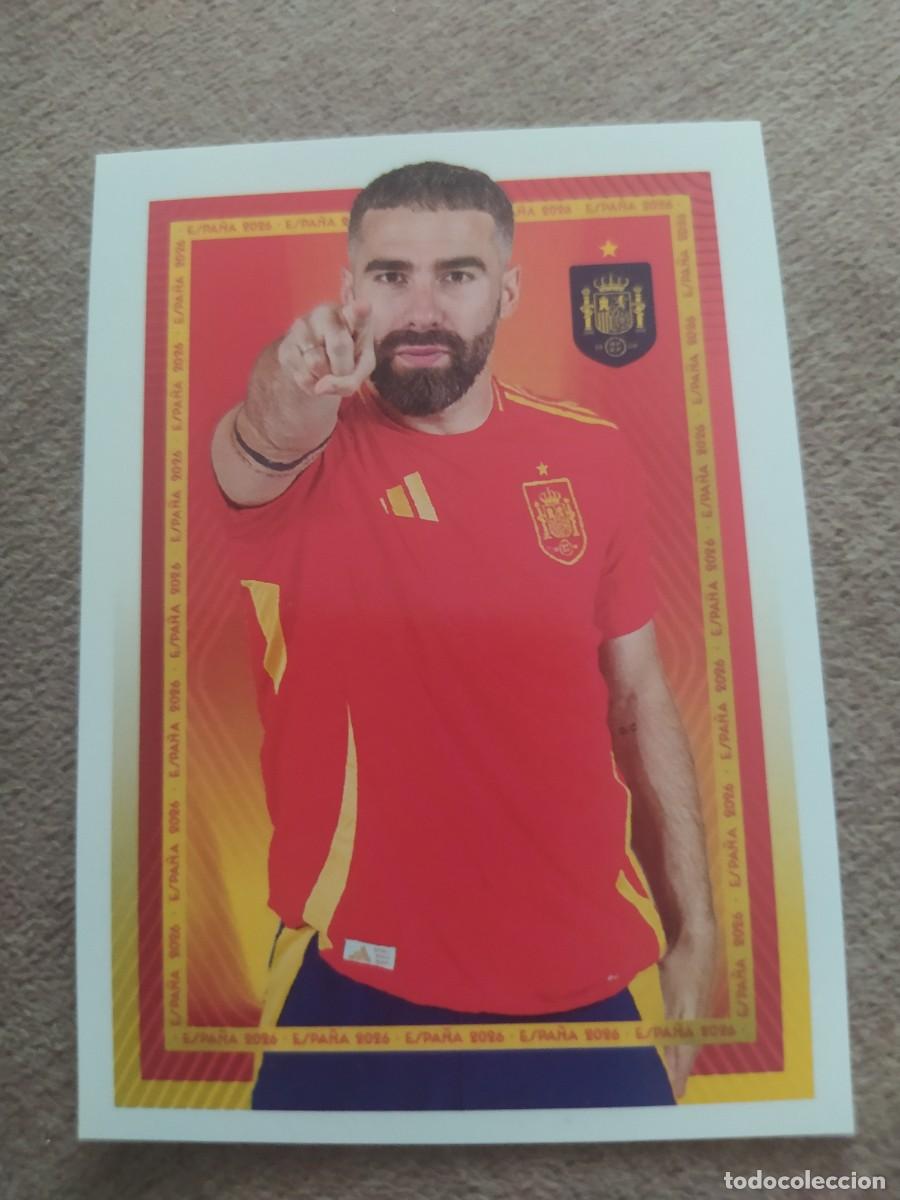 Football Stickers: Pegatina 15 Dani Carvajal Espa&ntilde;a Selecci&oacute;n Mundial 2026 Carrefour Panini