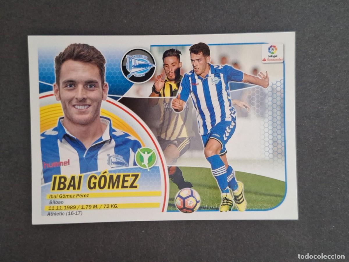 Fu&szlig;ball-Sticker: L3 IBAI GOMEZ DEPORTIVO ALAVES FICHAJE 31 LIGA ESTE 2016 2017 16 17 NUNCA PEGADO SIN PEGAR