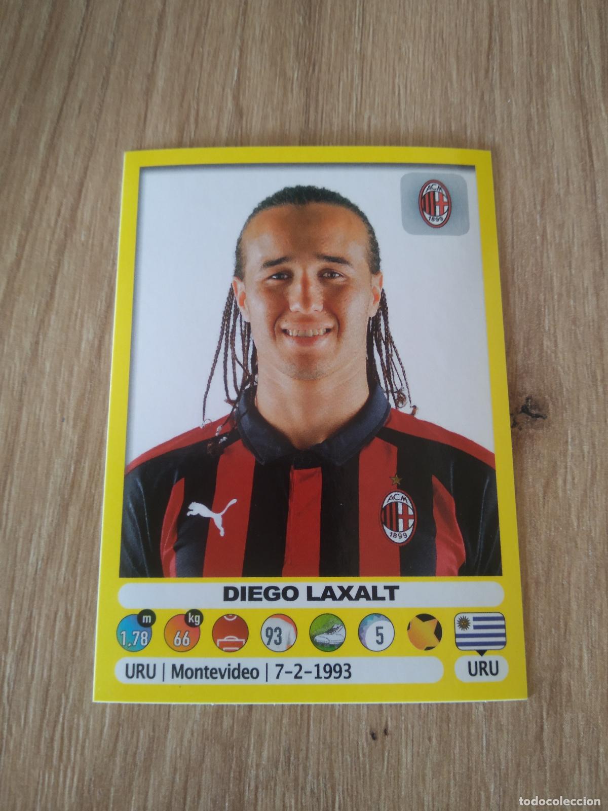 Fu&szlig;ball-Sticker: 325 DIEGO LAXALT AC MILAN CROMO FUTBOL PANINI LIGA ITALIA 18-19 CALCIATORI 2018-2019