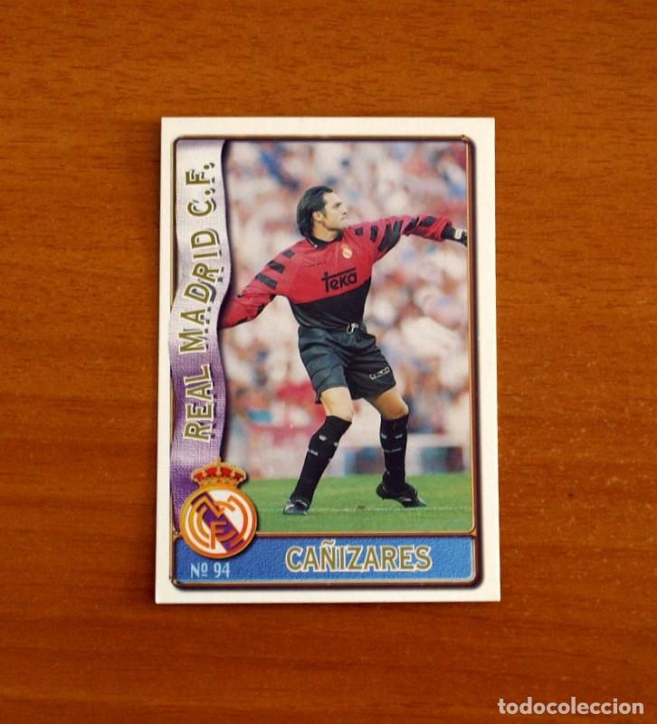 Fu&szlig;ball-Sticker: Real Madrid -N&ordm; 94 Ca&ntilde;izares -Mundicromo Las Fichas de la Liga de F&uacute;tbol 1996-1997-96-97