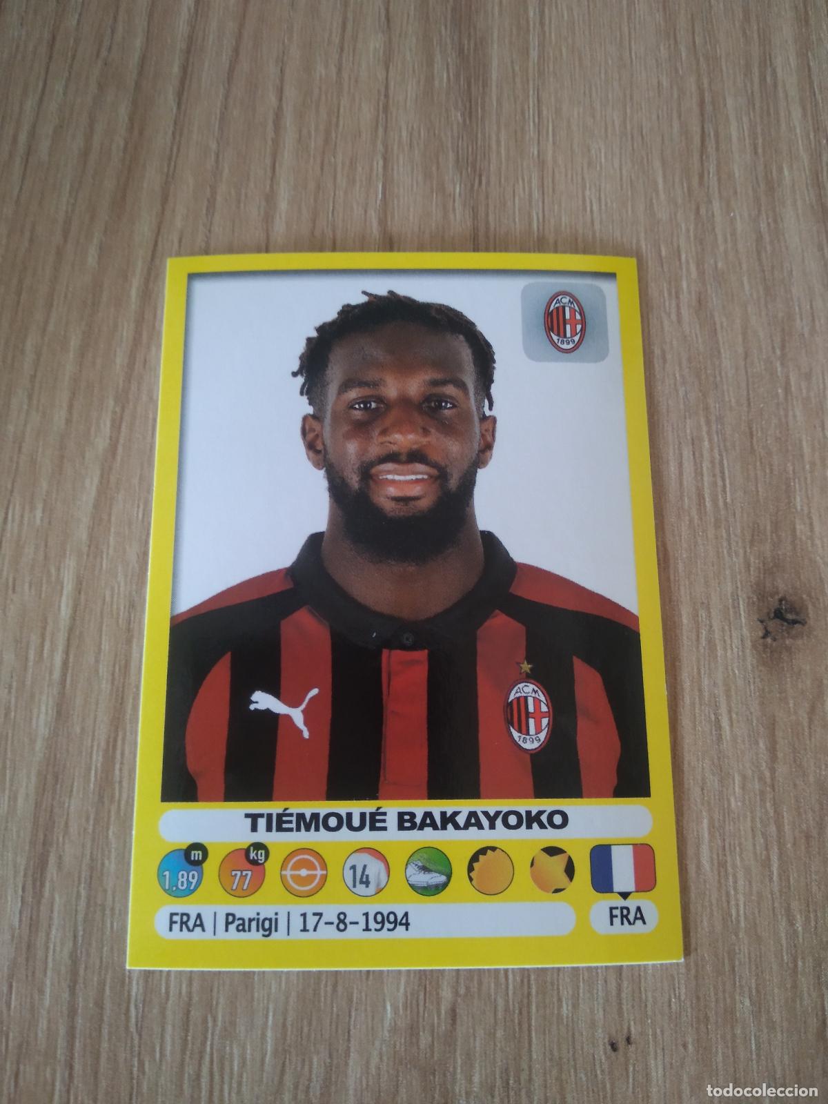 Cromos de f&uacute;tbol: 327 TIEMOUE BAKAYOKO AC MILAN CROMO FUTBOL PANINI LIGA ITALIA 18-19 CALCIATORI 2018-2019