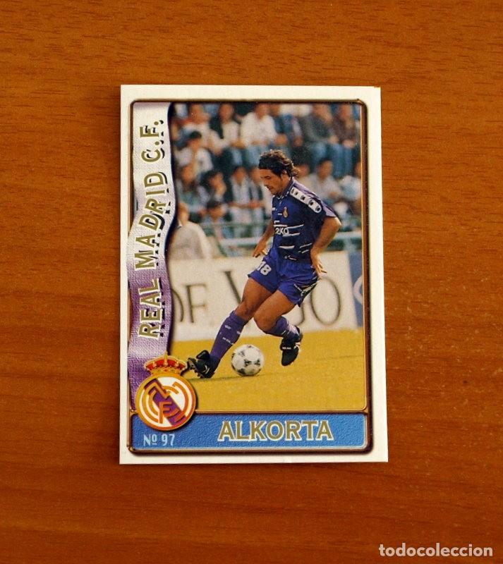 Fu&szlig;ball-Sticker: Real Madrid -N&ordm; 97 Alkorta -Mundicromo Las Fichas de la Liga de F&uacute;tbol 1996-1997-96-97